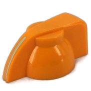 Chicken Head Orange Knob