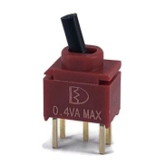 Sealed Ultraminiature Toggle Switch 2U Series SPDT On-On
