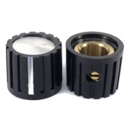 Control knob Black color 13x11mm Shaft hole 6.4mm