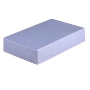 1590DD Style Aluminum Diecast Enclosure Matte Clear
