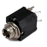 6.35mm 1/4" Stereo Phone Jack 3 Pins CK635178