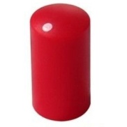 Red Micro Knob 7.6x14mm Shaft 6x18T