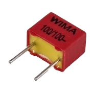 100pF 100V 5% Polypropylene Film/Foil Box Type Capacitor