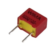 1000pF 100V 2.5% Polypropylene Film/Foil Box Type Capacitor