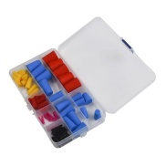 High Temp Silicone Rubber Tapered Plug Kit 8 Size 60 PCS