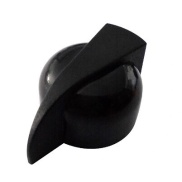 Black Zonker Chicken head knob Shaft 6.4mm