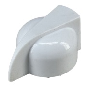 White Zonker Chicken head knob Shaft 6.4mm