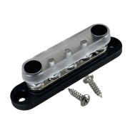 150A Black Busbar Power Block 5 channel M6(1/4") Connector for Car