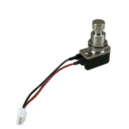 SPST Momentary Soft Touch Push Button Stomp Foots / Pedal Switch with wire cable Connector