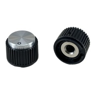 knob 20x25mm Shaft 6.4mm with Circle mark