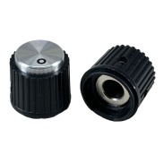 knob 19x19mm Shaft 6.4mm with Circle Mark