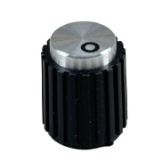 knob 12.5x16mm Shaft 6.4mm with Circle Mark