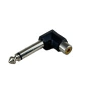 RCA to 6.35mm Mono Male Adapter