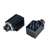 6.35mm Stereo socket 7 Pin