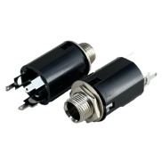 6.35mm 1/4" Stereo Phone Jack 3 Pins
