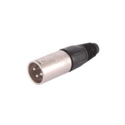 3 Pin XLR Male Plug Connector