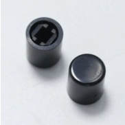 Push Switch Round Caps Black Color KM3.3x3.3-2