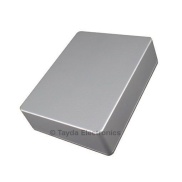 1590BB2 Style Aluminum Diecast Enclosure BALL SILVER