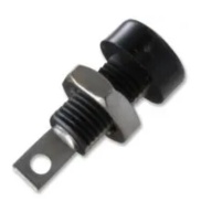 4mm Banana Female Socket Black 108-0903-001