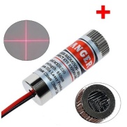 650nm Red Laser with Cross Mark Glass Lens