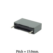 6.8nF 6800pF 1600V 5% Double Sided Metallized Polyester Film Box Type Capacitor