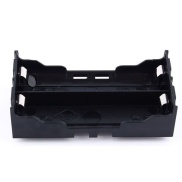 2x18650 Lithium Battery Holder Case Black PCB 4 Pin