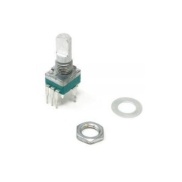1M OHM Linear Taper Potentiometer D Shaft PCB 9mm
