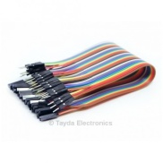 Premium Jumper Wires AWG24 Female / Male 300mm Pack of 40