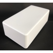 125B Style Aluminum Diecast Enclosure Matte White