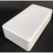 1590B Style Aluminum Diecast Enclosure Matte White
