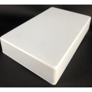 1590DD Style Aluminum Diecast Enclosure MATTE White