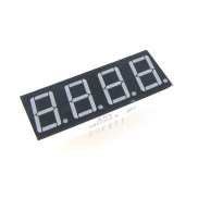LED Display 7 Segment 4 Digit 0.36 inch Common Anode Hi Green