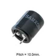 220uF 250V 85C Radial Electrolytic Capacitor