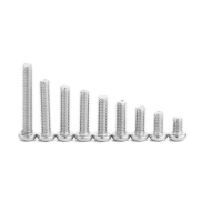 M4 Steel Screw Cross Round Head M4x25mm