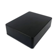 1590BB2 Style Aluminum Diecast Enclosure MATTE BLACK