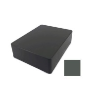 1590BB2 Style Aluminum Diecast Enclosure MATTE DARK GRAY
