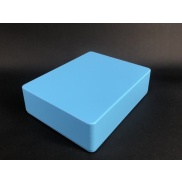 1590BB2 Style Aluminum Diecast Enclosure MATTE LIGHT BLUE
