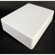 1590BB2 Style Aluminum Diecast Enclosure MATTE WHITE