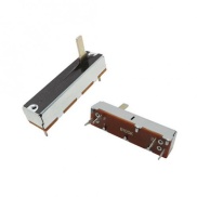 500K OHM Linear Taper Slide Potentiometer PCB Mount Shaft Lever Height: 15mm