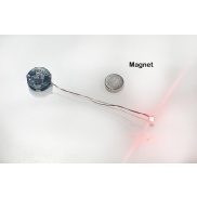 Red LED Magnetic Control Wire 5CM 