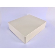 1590XX Style Aluminum Diecast Enclosure CREAM