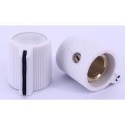Control White Knob 16x14mm