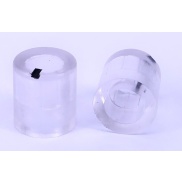 Clear control knob 9.8x11mm Shaft hole 6x18T