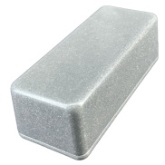 1590A Style Aluminum Diecast Enclosure METALLIC CLEAR