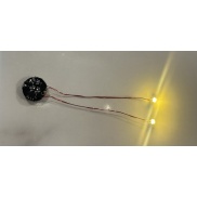 Warm White LED 2 Wire Magnetic Control Wire 5cm