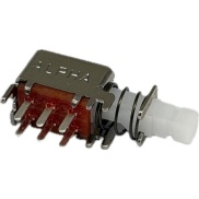 ALPHA Push Button Switch DPDT ON-ON PCB Pins
