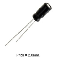 47uF 35V 105C Aluminum Electrolytic Capacitor 5x11mm AISHI 