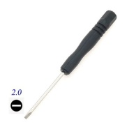 2.0mm Flat Head Screwdriver Black