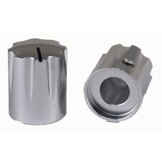 Aluminum Knob DAVIES 1900H CLONE Silver