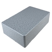 1590D Style Aluminum Diecast Enclosure Silver Gray Hammer